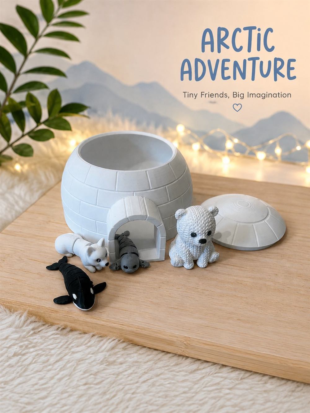 Arctic Friends Igloo Play Set